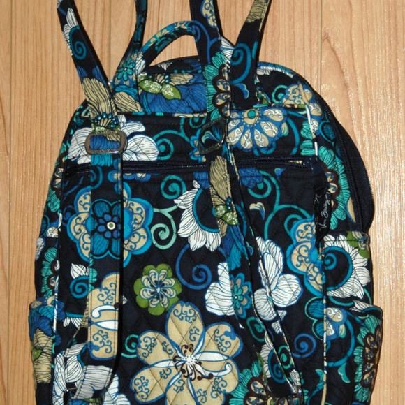 Vera Bradley Handbags - Vera Bradley Campus Backpack Bookbag Floral Tote